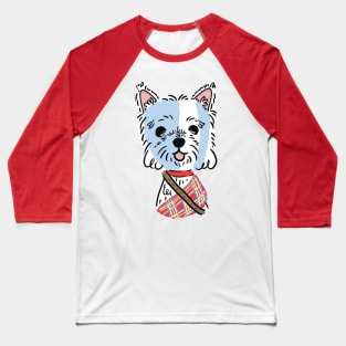 Braveheart Westie Baseball T-Shirt